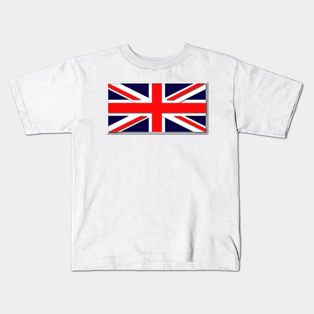 UK - Flag Kids T-Shirt by twix123844